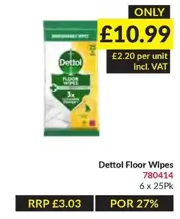 Musgrave MarketPlace Dettol floor wipes offer