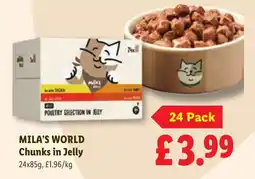 Lidl Mila's World Chunks in Jelly offer