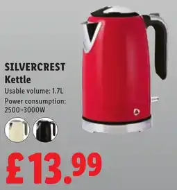 Lidl Silvercrest Kettle offer