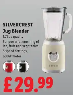 Lidl Silvercrest jug blender offer