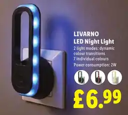 Lidl Livarno led night light offer