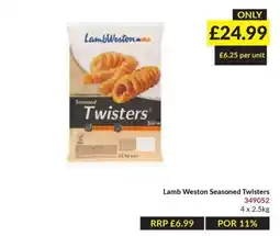 Musgrave MarketPlace Lamb Weston Seasoned Twisters offer