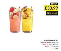 Musgrave MarketPlace Love Smoothie Mix offer