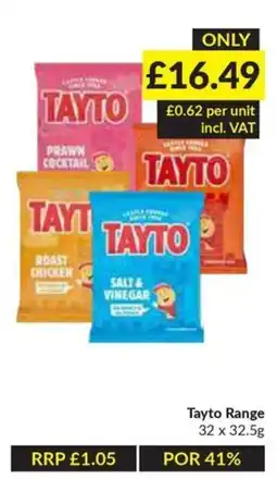 Musgrave MarketPlace Tayto Range offer