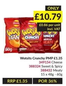 Musgrave MarketPlace Wotsits crunchy offer