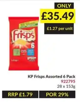 Musgrave MarketPlace Kp Frisps Assorted offer