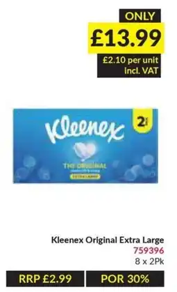 Musgrave MarketPlace Kleenex original extra large offer