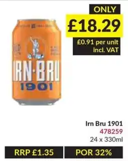 Musgrave MarketPlace Irn Bru 1901 offer