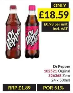 Musgrave MarketPlace Dr Pepper Original offer