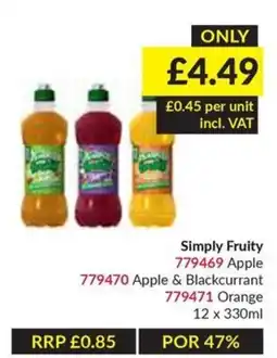 Musgrave MarketPlace Simply Fruity offer
