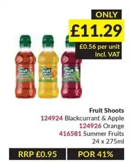 Musgrave MarketPlace Fruit Shoots offer