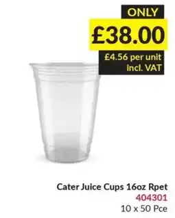 Musgrave MarketPlace Cater juice cups offer