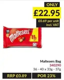 Musgrave MarketPlace Maltesers Bag offer