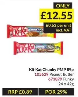 Musgrave MarketPlace Kit Kat Chunky Peanut Butter offer