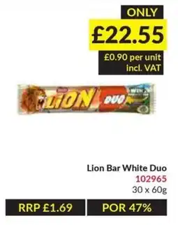 Musgrave MarketPlace Lion Bar White Duo offer