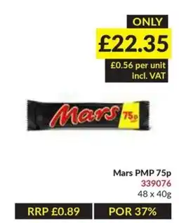 Musgrave MarketPlace Mars PMP 75p offer