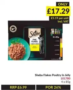 Musgrave MarketPlace Sheba flakes poultry in jelly offer