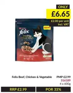 Musgrave MarketPlace Felix Beef, Chicken & Vegetable offer