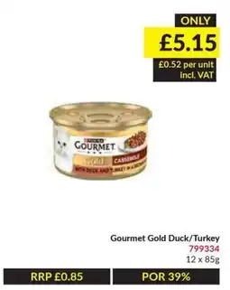 Musgrave MarketPlace Gourmet Gold Duck/Turkey offer