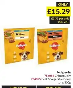 Musgrave MarketPlace Pedigree In Chicken Jelly offer