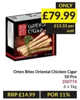 Musgrave MarketPlace Orien Bites Oriental Chicken Cigar offer