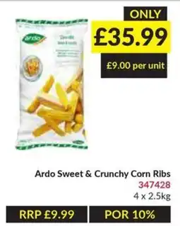 Musgrave MarketPlace Ardo sweet & crunchy corn ribs offer