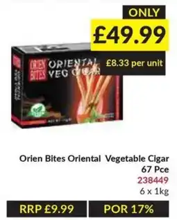 Musgrave MarketPlace Orien Bites oriental vegetable cigar offer