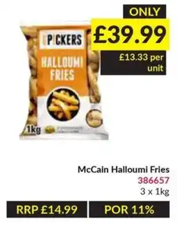 Musgrave MarketPlace McCain Halloumi Fries offer