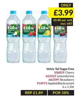 Musgrave MarketPlace Volvic Tof Sugar Free offer