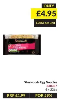Musgrave MarketPlace Sharwoods egg noodles offer