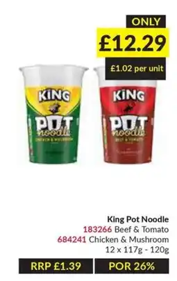 Musgrave MarketPlace King pot noodle offer