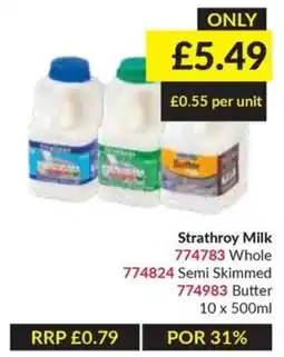 Musgrave MarketPlace Strathroy Milk offer