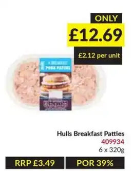Musgrave MarketPlace Hulls Breakfast Patties offer