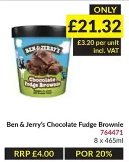 Musgrave MarketPlace Ben & Jerry's Chocolate Fudge Brownie offer