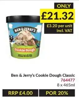 Musgrave MarketPlace Ben & Jerry's Cookie Dough Classic offer