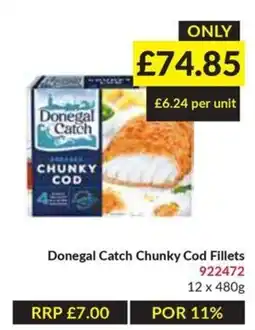 Musgrave MarketPlace Donegal Catch Chunky Cod Fillets offer