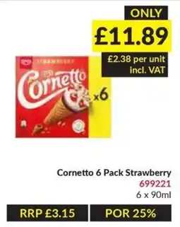 Musgrave MarketPlace Cornetto strawberry offer