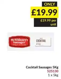 Musgrave MarketPlace Mcwhinney's cocktail sausages offer