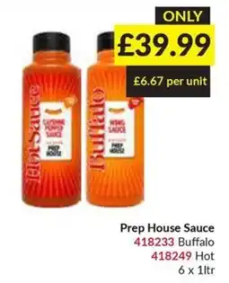 Musgrave MarketPlace Prep House Sauce Buffalo offer