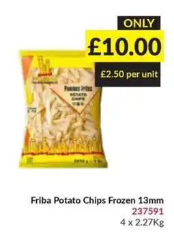 Musgrave MarketPlace Friba potato chips frozen 13mm offer