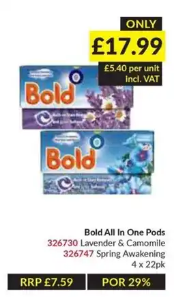 Musgrave MarketPlace Bold all in one pods offer