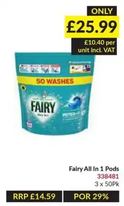 Musgrave MarketPlace Fairy all in 1 pods offer