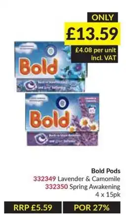 Musgrave MarketPlace Bold pods offer