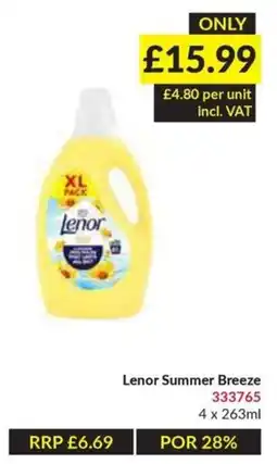 Musgrave MarketPlace Lenor summer breeze offer