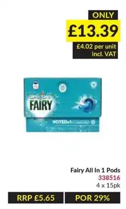 Musgrave MarketPlace Fairy all in 1 pods offer
