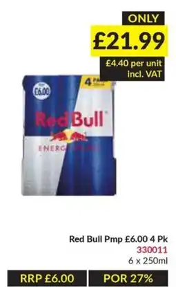 Musgrave MarketPlace Red Bull energy drink offer