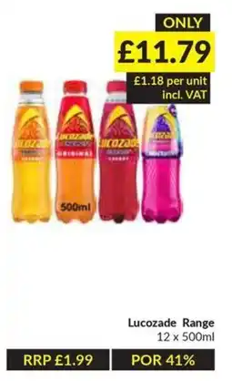Musgrave MarketPlace Lucozade Range offer