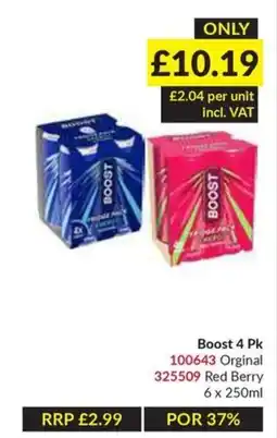 Musgrave MarketPlace Boost 4 Pk offer