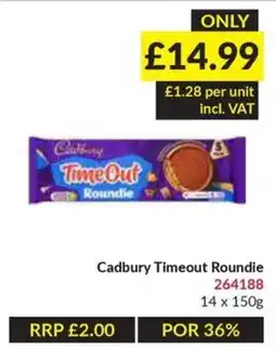 Musgrave MarketPlace Cadbury Timeout Roundie offer