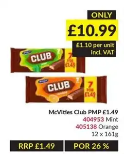 Musgrave MarketPlace McVities Club offer
